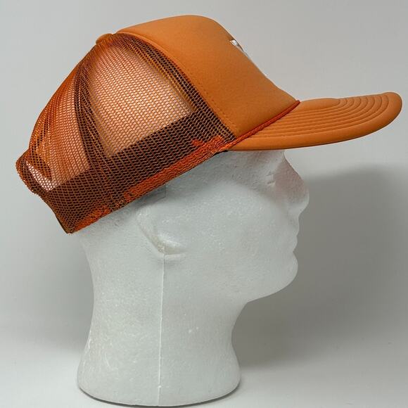 Los Angeles LA Dodgers Trucker Hat Baseball Cap 47 Brand Mesh Snapback Orange - Picture 7 of 9